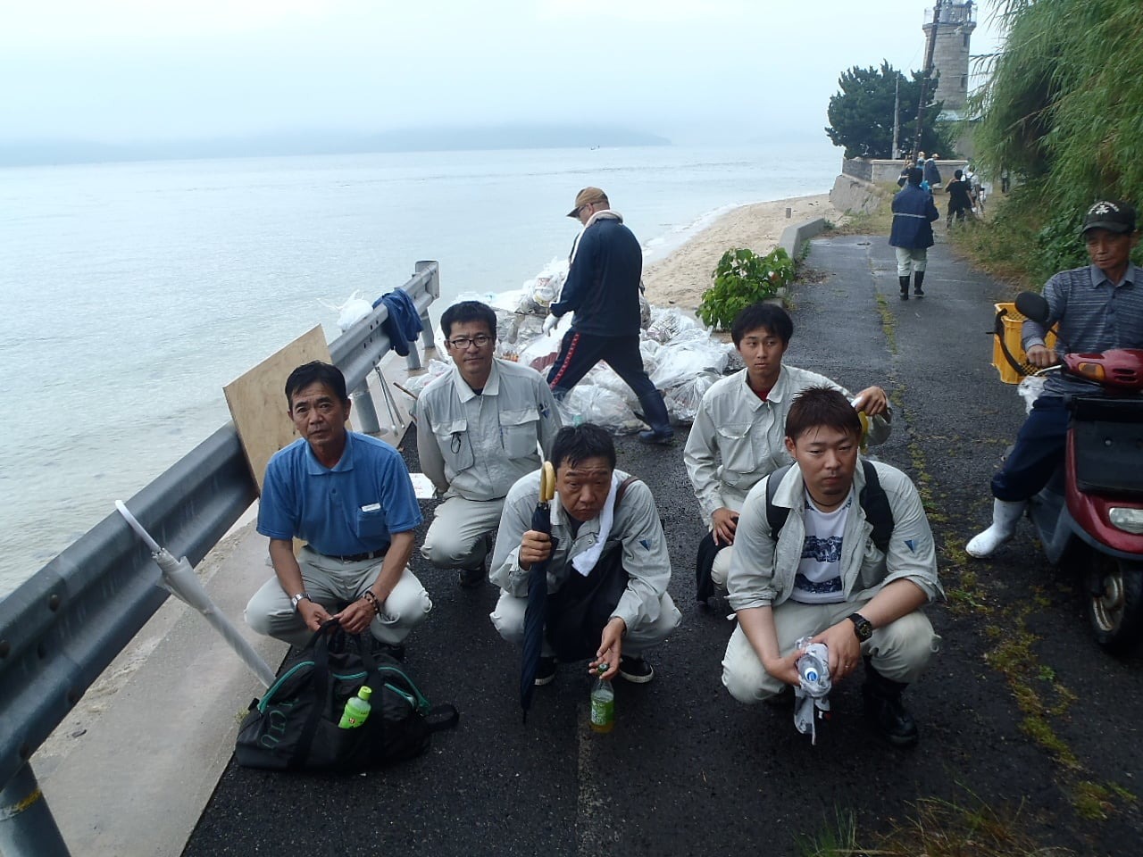 リフレッシュ瀬戸内　in　男木島（清掃活動）