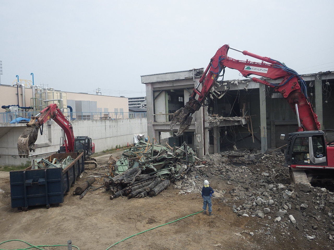 ポンプ場（旧電機棟解体）