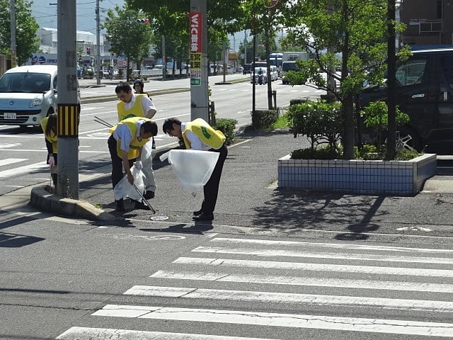 香川さわやかロード（道路清掃活動）
