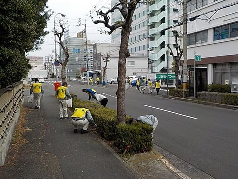 香川さわやかロード（道路清掃活動）