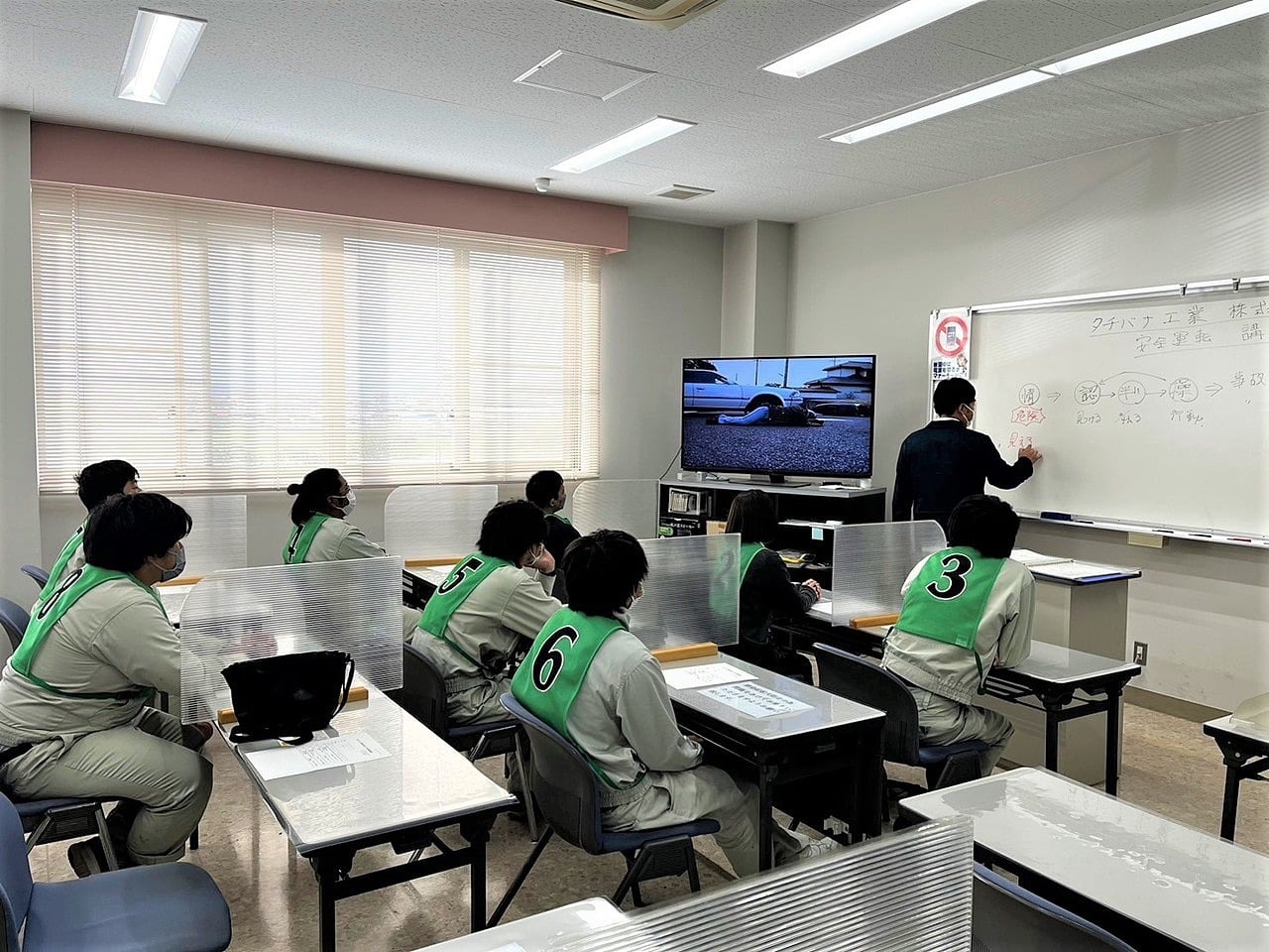 若手社員の安全運転講習を実施しました