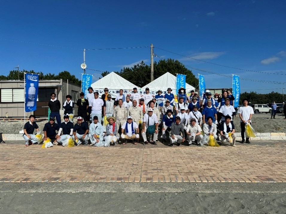 リフレッシュ瀬戸内（徳島県小松島市小松海岸）に参加しました